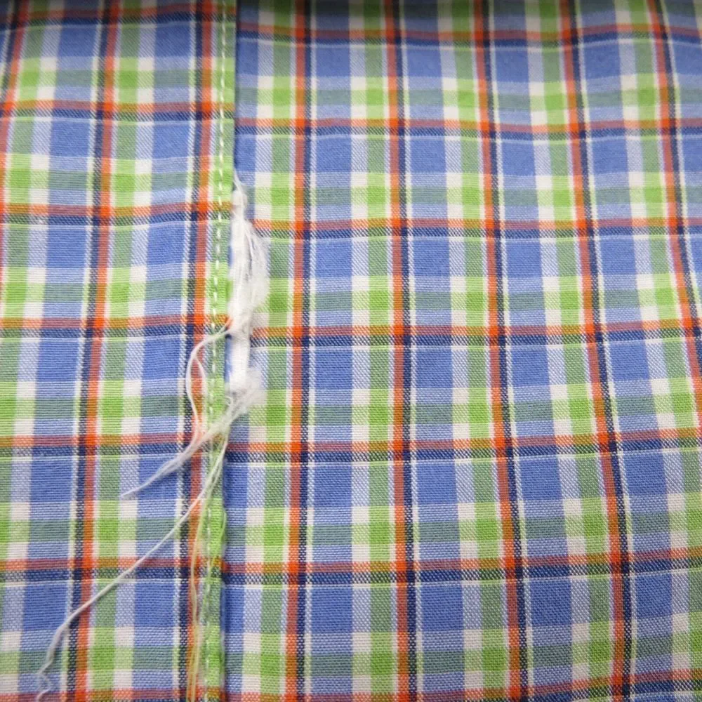 Polo Ralph Lauren Shirt Men Extra Large Blue Green Red Plaid No Pony Logo Custom